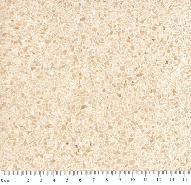 Eurogolv cementmosaik konstbetong fogplatt terrazzo agglo baghin ecostone agglobaghin® marble AVORIO EM 1074