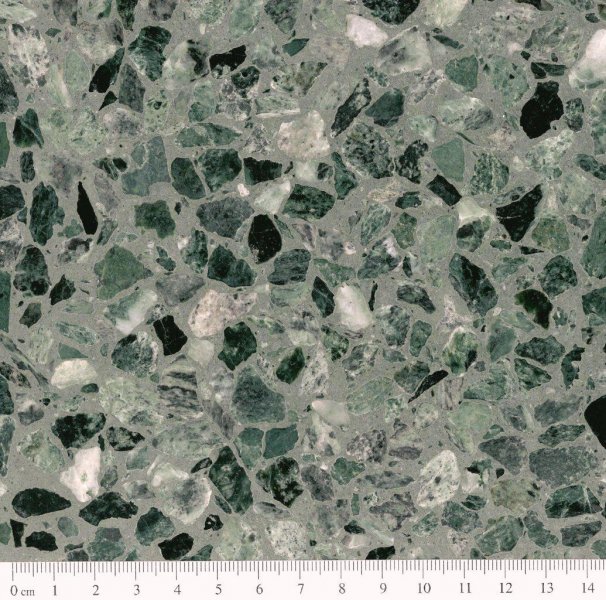 Eurogolv cementmosaik konstbetong fogplatt terrazzo agglo baghin ecostone agglobaghin® marble SMERALDO EM 7706